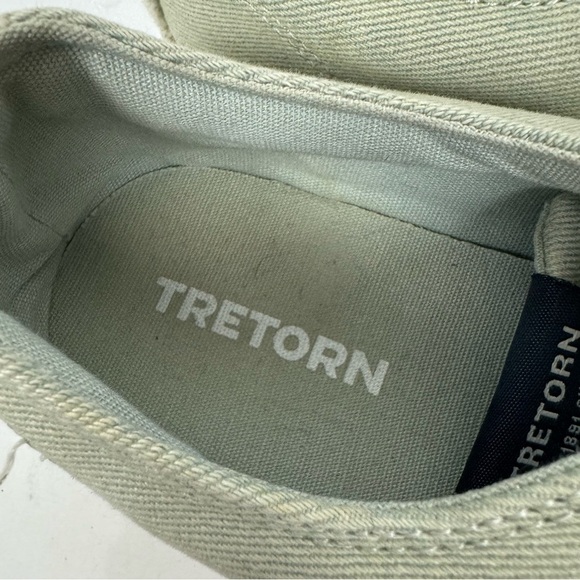 Tretorn Gray Canvas Platform Espadrille Sneakers Casual - Picture 5 of 7